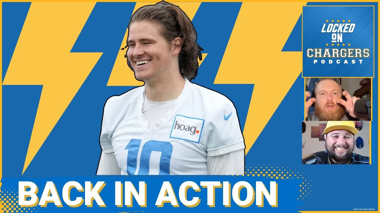Justin Herbert’s First Action In Kellen Moore’s Offense | Chargers Lb Daiyan Henley Joins The Show