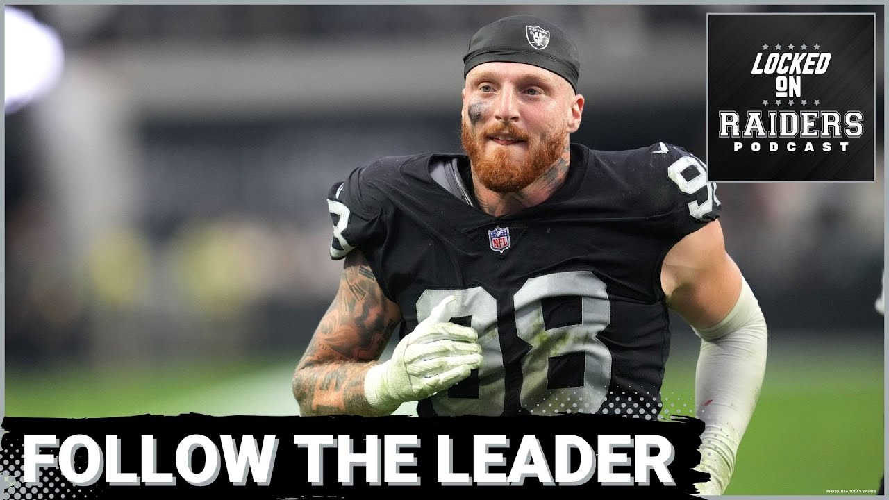 Las Vegas Raiders Maxx Crosby Is The Guy The Rest Of The League Is Looking Up To And Learning From