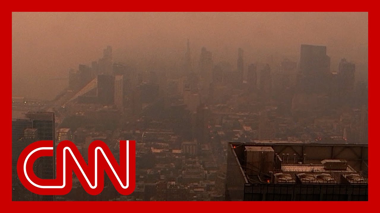 New Yorkers React To Smoky Skies