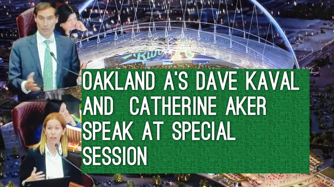 Oakland A’s Catherine Aker And Dave Kaval Speak At Sb1 Special Session For Las Vegas Ballpark