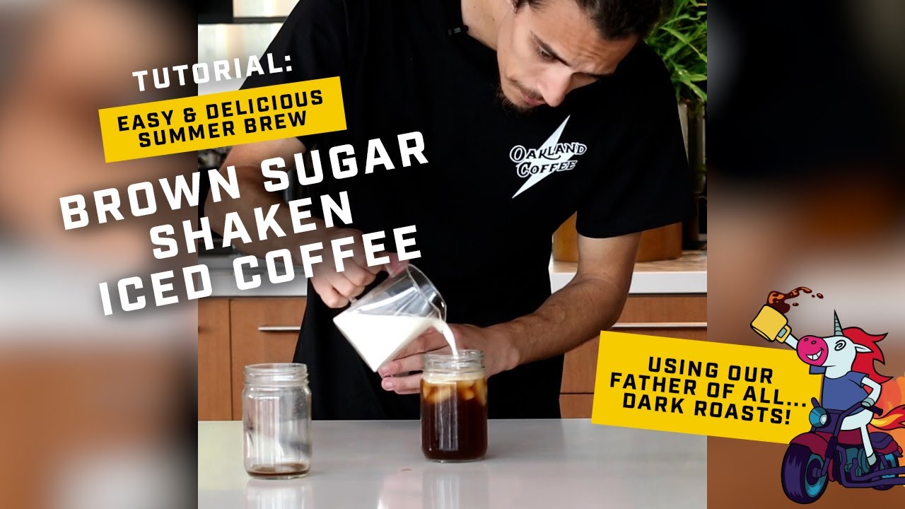 Oakland Coffee Recipe: Brown Sugar Shaken Iced Coffee W/ Oat Milk – K Cup Compatible