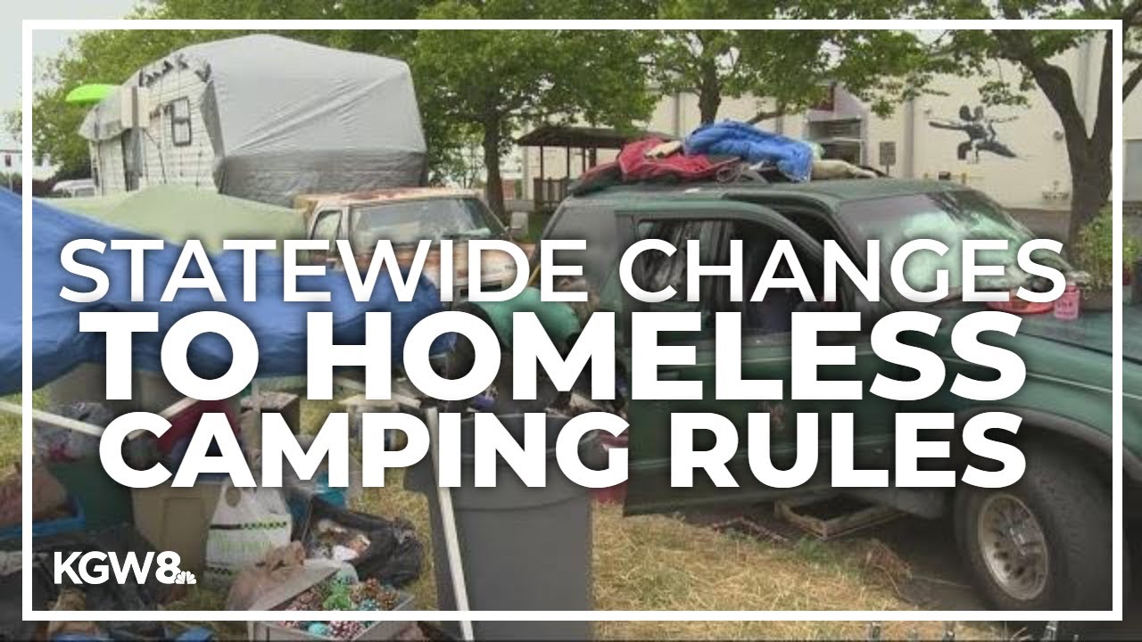 Portland Suburbs Update Their Bans On Homeless Camps To Comply With State Law