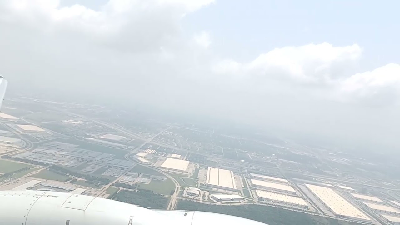 Pov | Flying From San Francisco International Airport To Merida Mexico Yucatan