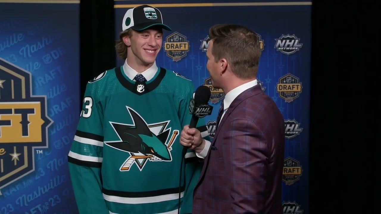 Quentin Musty (san Jose Sharks) Nhl Network Interview – 2023 #nhldraft