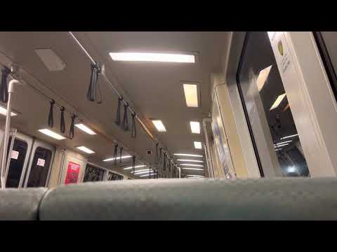 Riding the 10-Car Bart Legacy Fleet Millbrae / SFO Airport Train to San Bruno Station 1 Riding The 10 Car Bart Legacy Fleet Millbrae / Sfo Airport Train To San Bruno Station