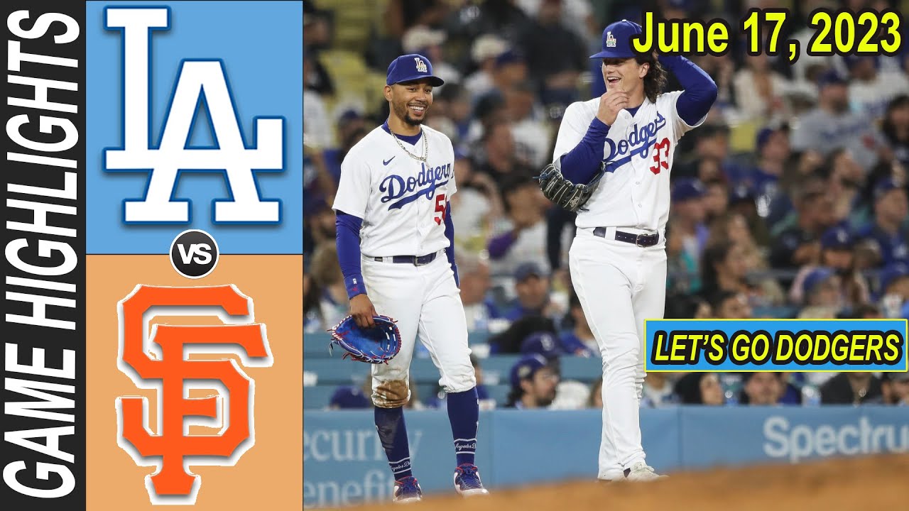 San Francisco Giants Vs Los Angeles Dodgers Highlights June 18 2023 | Mlb Highlights 2023