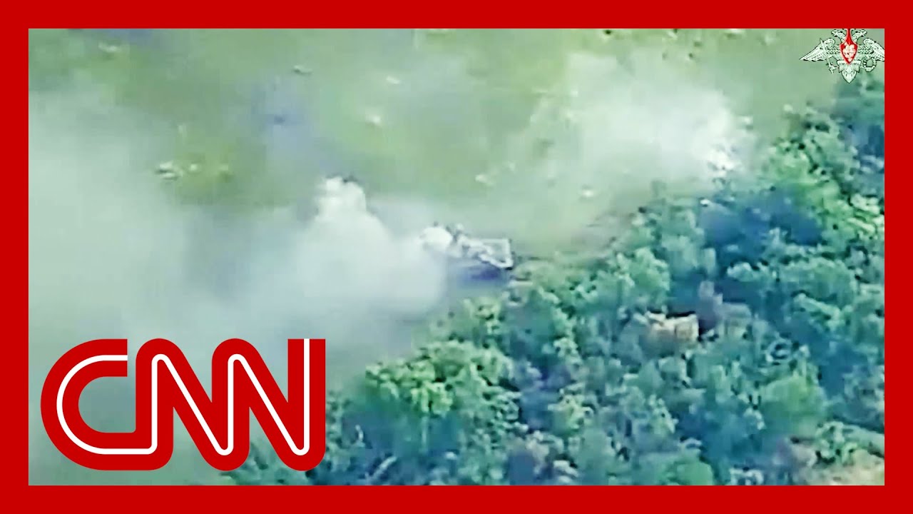 See Russia’s Aerial Footage Allegedly Showing Their Forces Targeting Ukrainian Formations