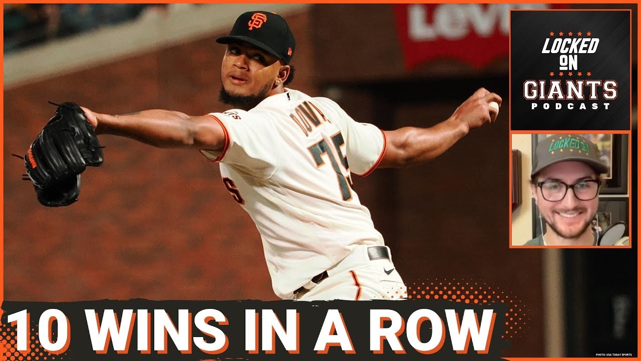 Sf Giants Win 10th Straight Their Longest Win Streak Since 2004!