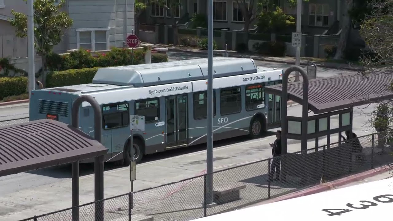 Sfo Airport Parking Shuttle – New Flyer C40lf #719