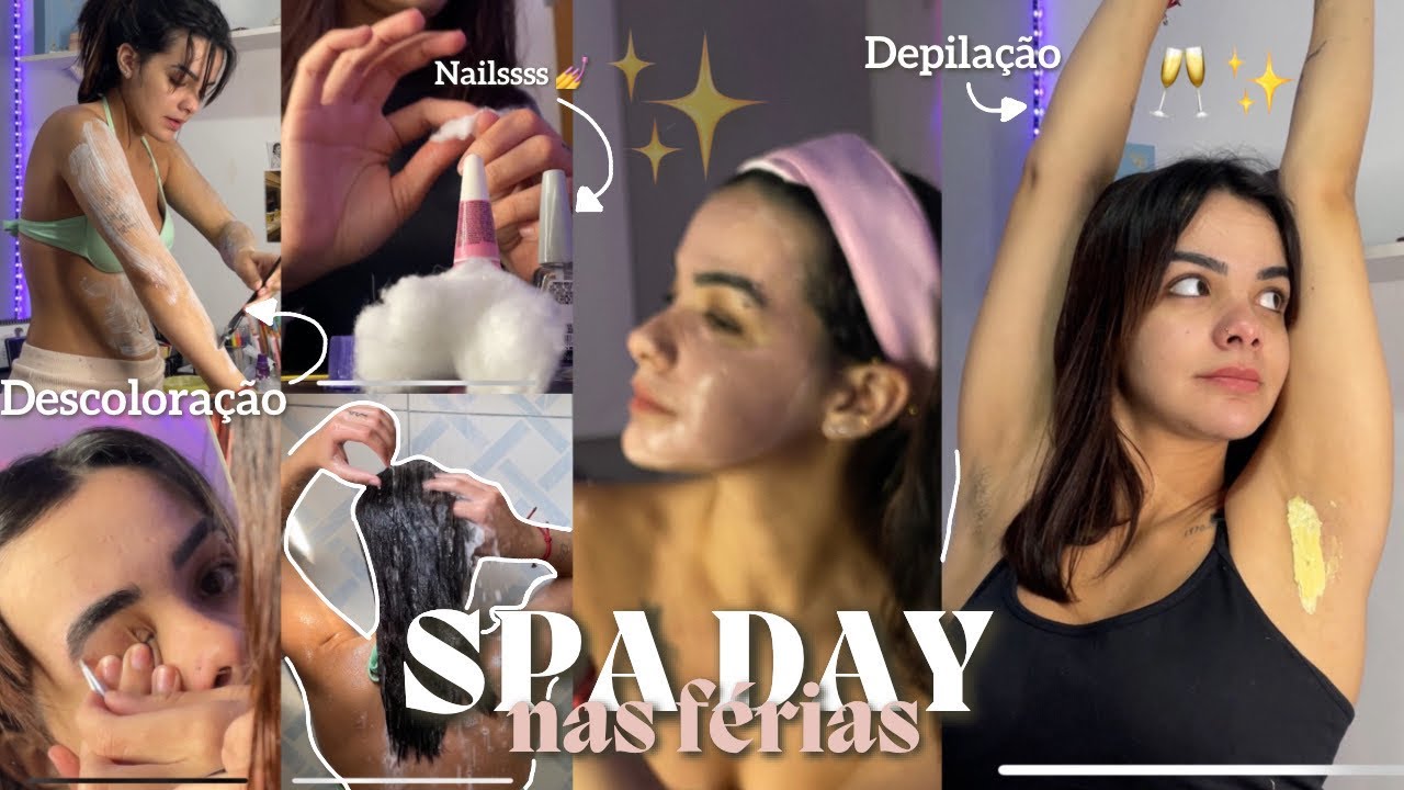 Spa Day Nas Fériass | Depilação Na Cera Descoloração Glow Up