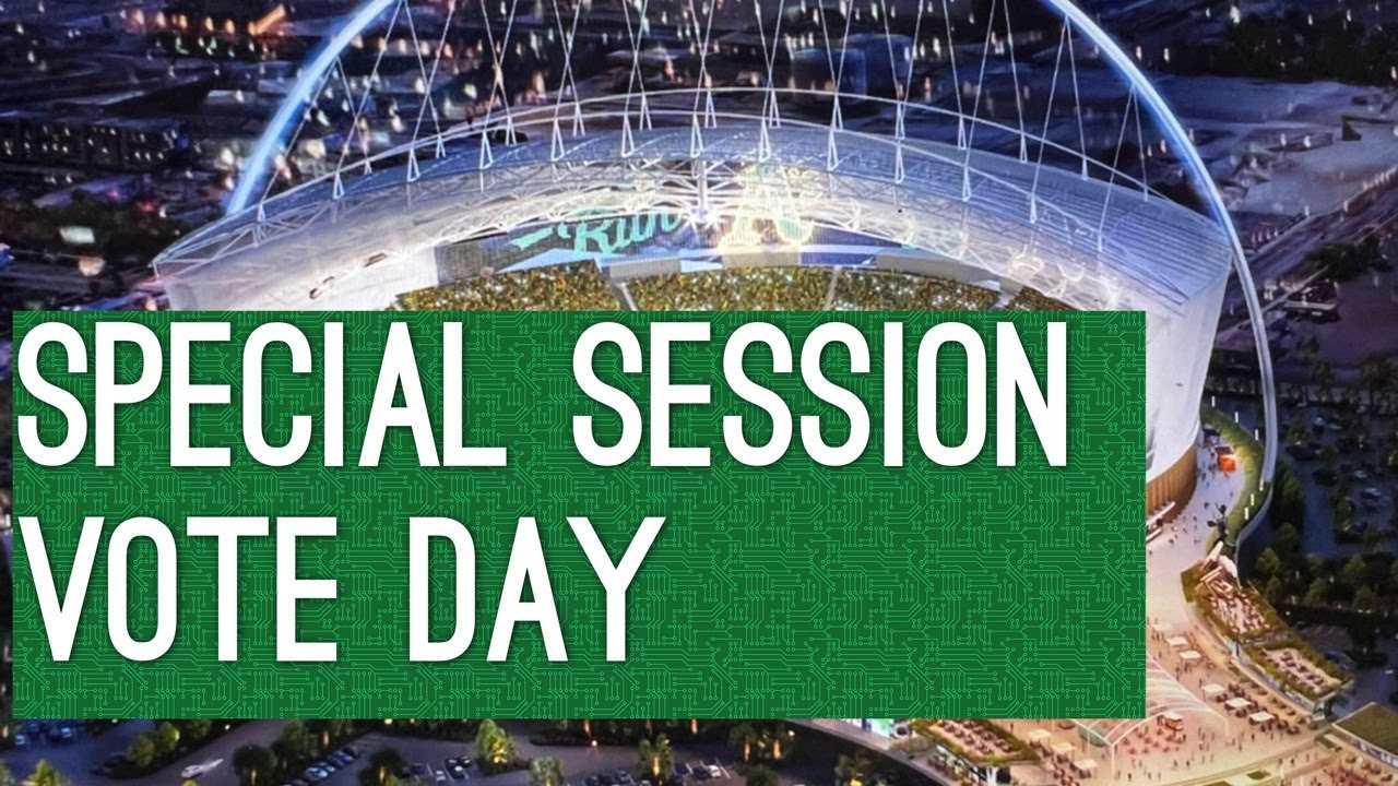 Special Session Part 2 Vote Day – Sb1 Formerly Sb 509 Oakland A’s Ballpark In Las Vegas Bill