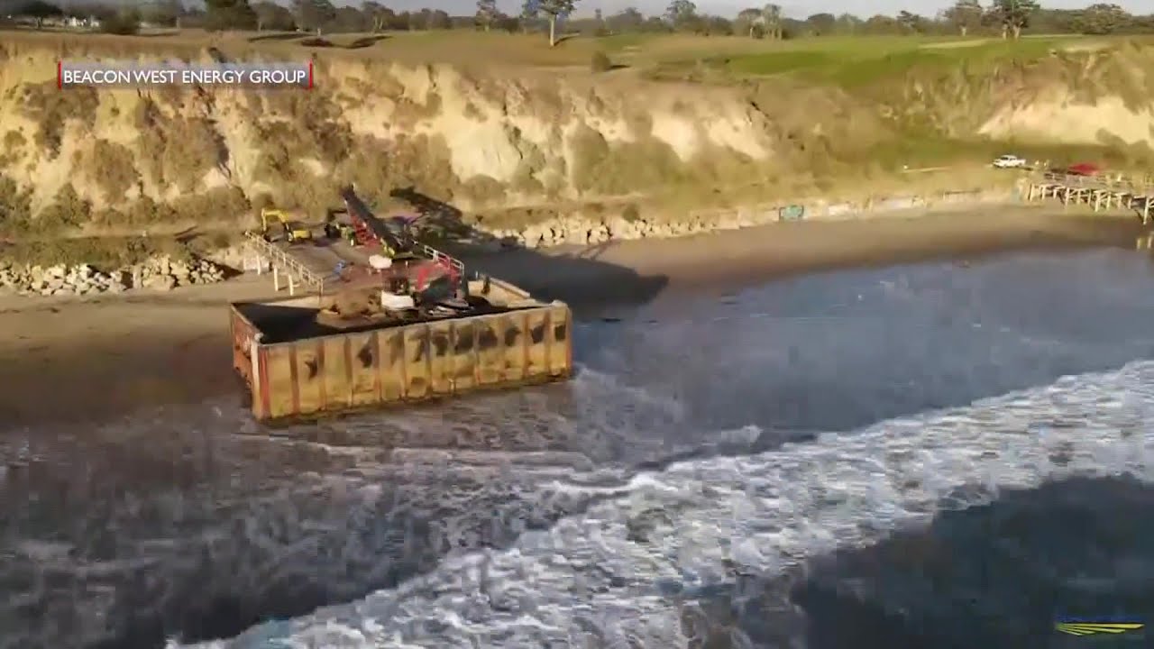 State and local officials celebrate the removal of the last two coastline oil piers in ... 1 State And Local Officials Celebrate The Removal Of The Last Two Coastline Oil Piers In …