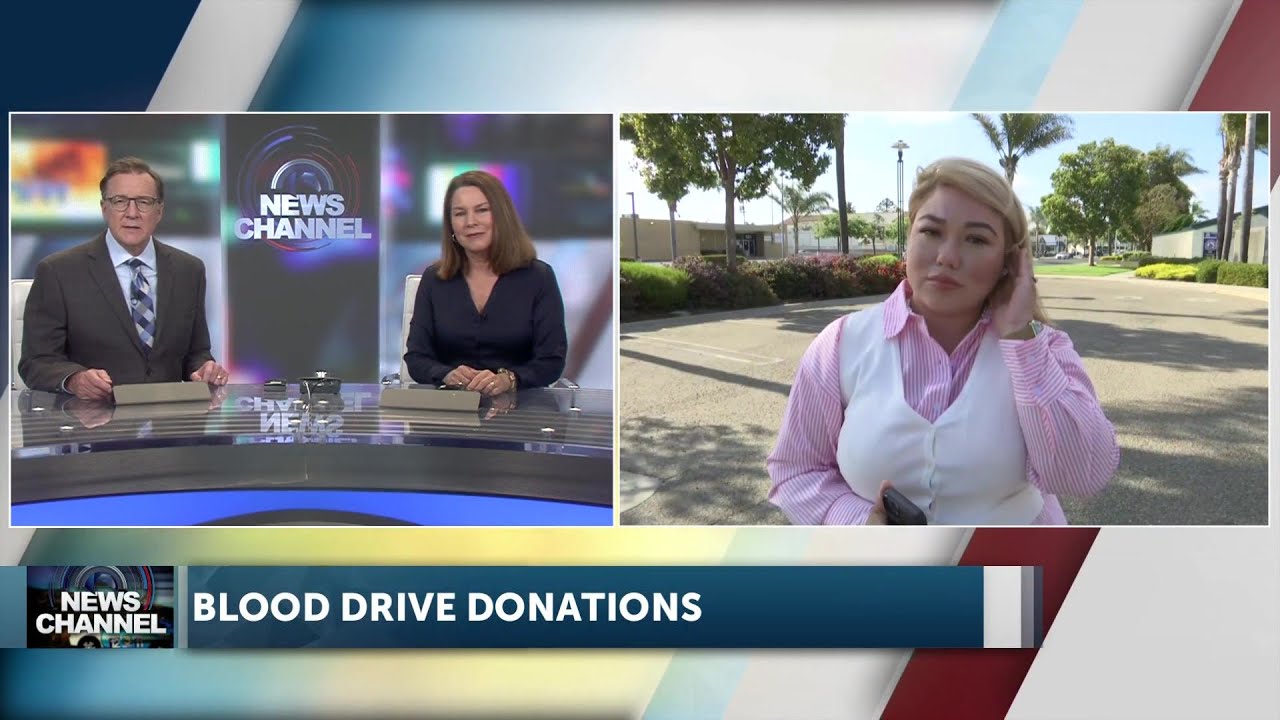 The Vitalant Bloodmobile Visits The City Of Santa Maria For A Community Blood Drive Event