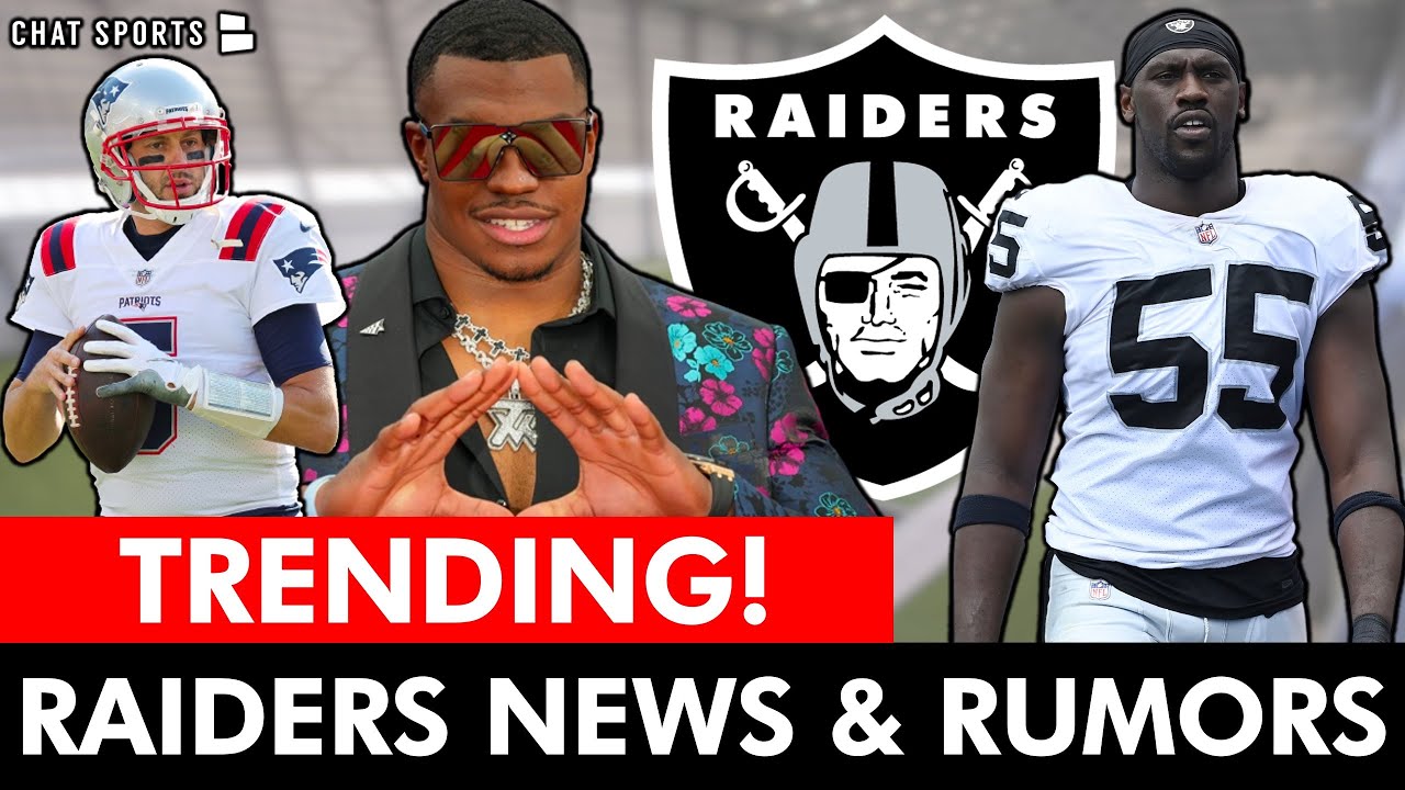 Trending Raiders Rumors On Chandler Jones & Tyree Wilson + The Reason Las Vegas Signed Brian Hoyer