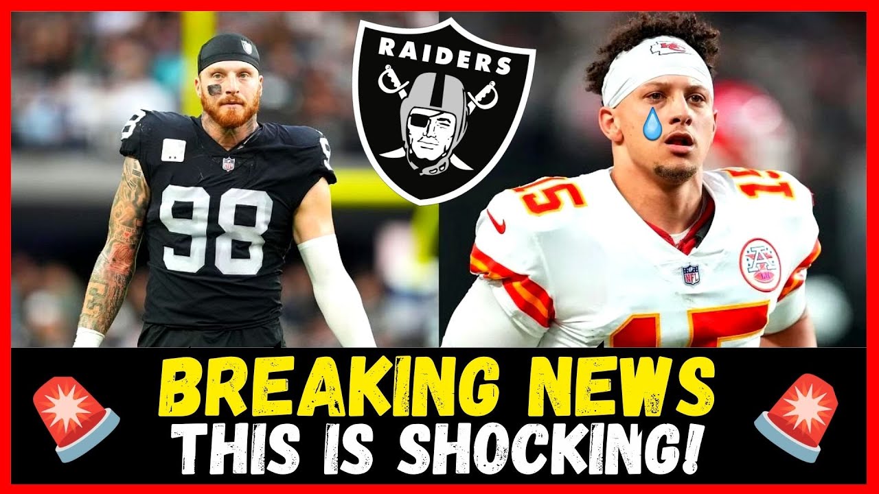 What A Bomb! Nobody Expected This! Las Vegas Raiders News