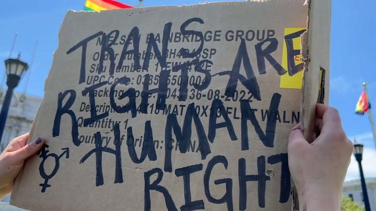 Young activists lead SF protest against anti-trans laws: ‘Can't be silenced’ 1 Young Activists Lead Sf Protest Against Anti Trans Laws: ‘can’t Be Silenced’