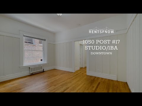 1050 Post #17, San Francisco Ca | Studio 1 Bath