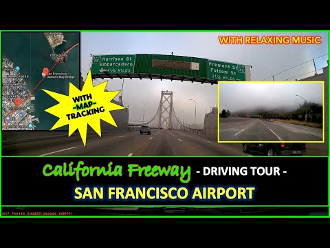 [4k] Dashcam Tours | Travel To San Francisco Airport | July 2023