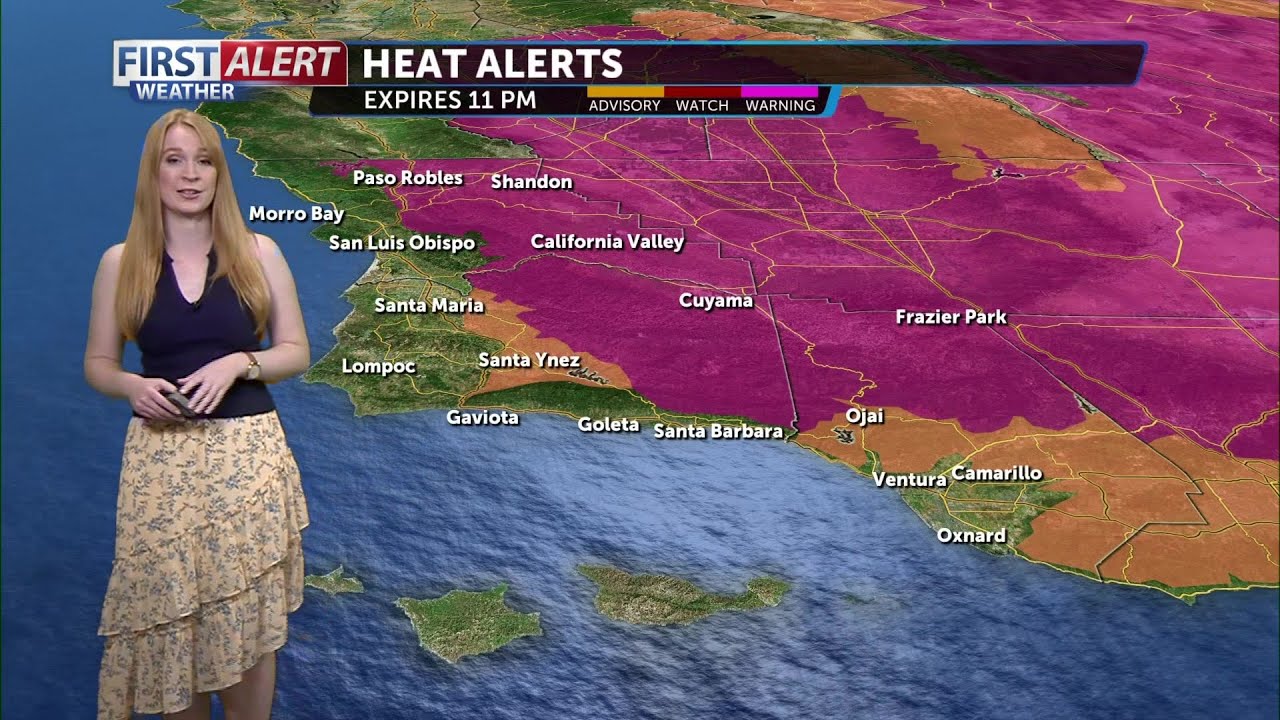 A brief break from the heat starts Tuesday 2 A Brief Break From The Heat Starts Tuesday