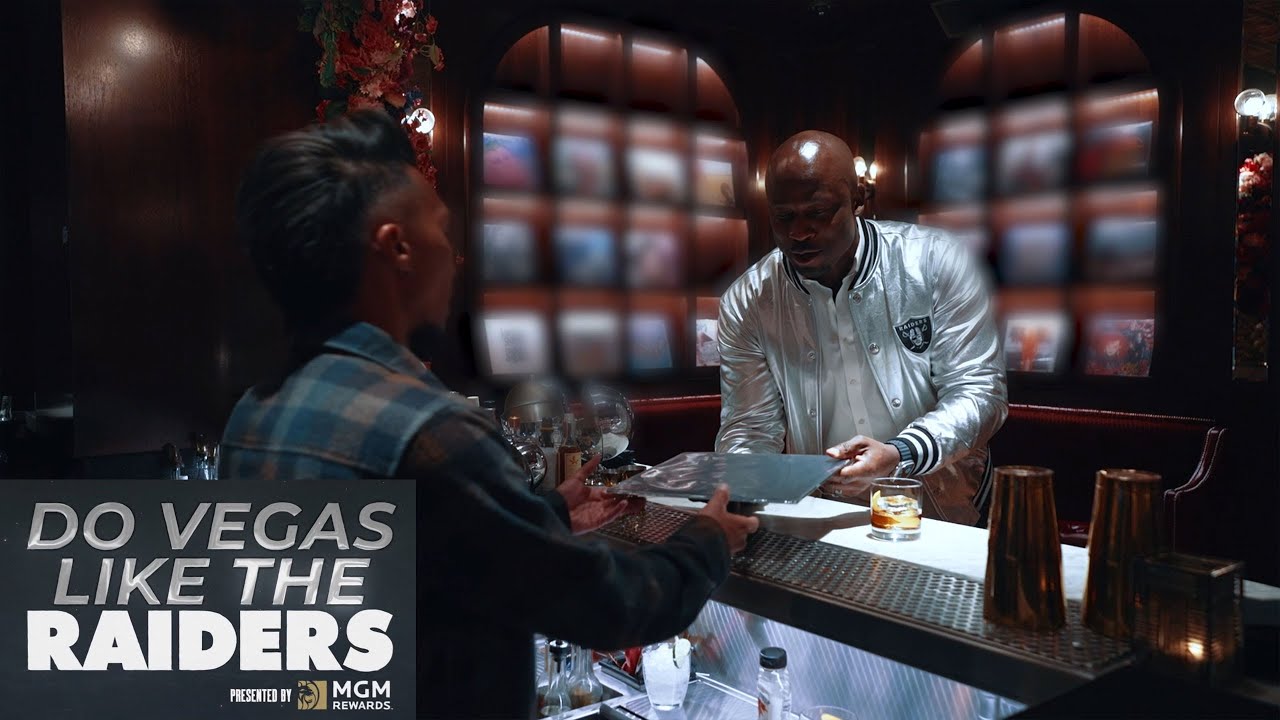 Akbar Gbajabiamila Finds The Secret Speakeasy At On The Record | Park Mgm | Raiders