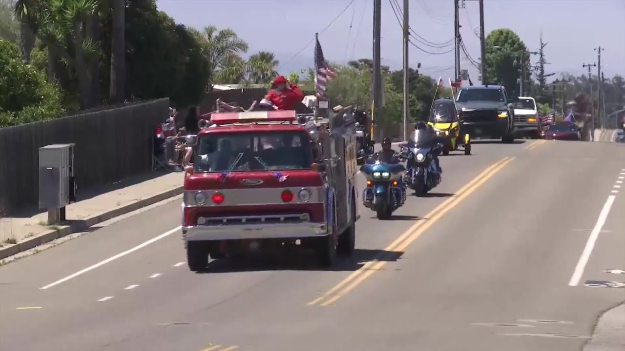 Annual 4th Of July Car Parade Spreads Red White And Blue Spirit Around Nipomo