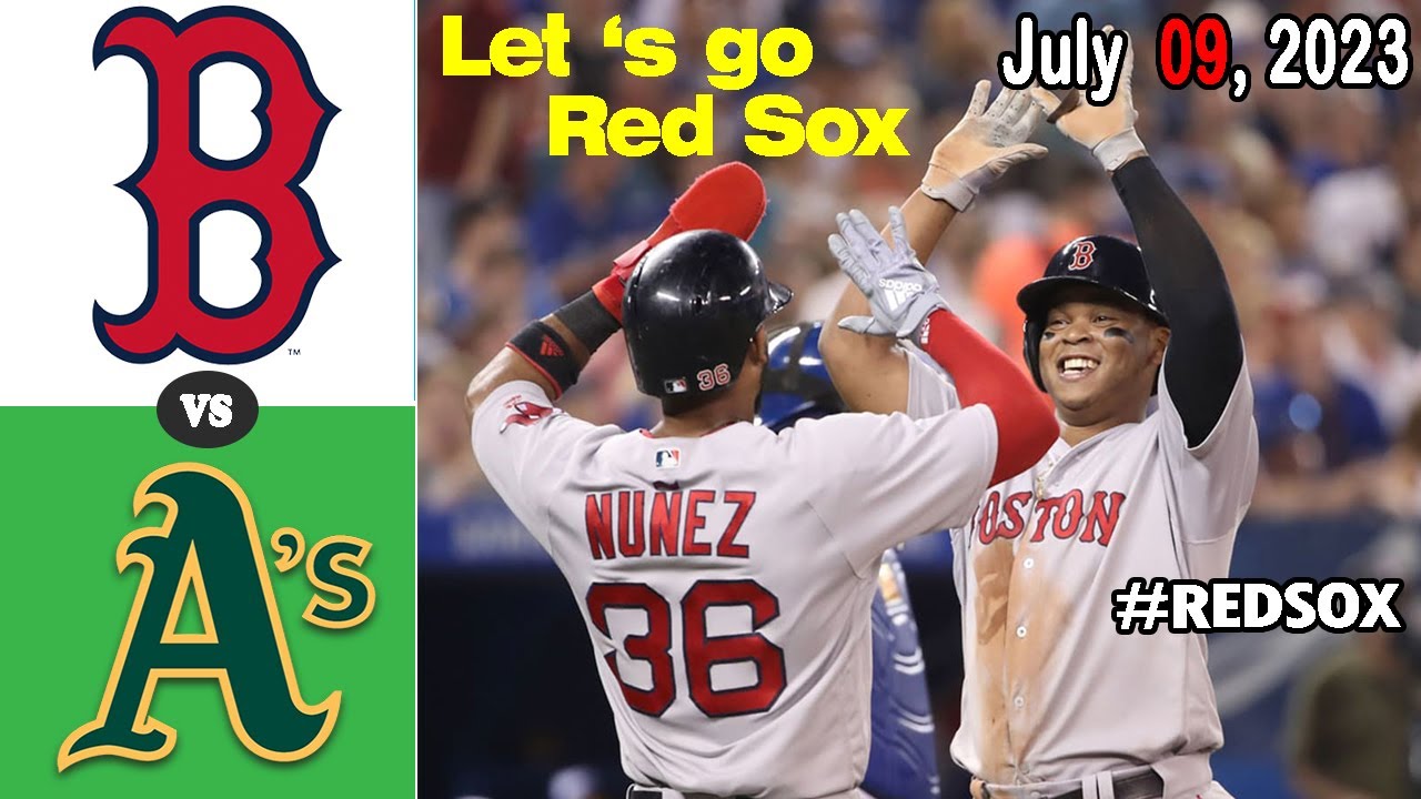 Boston Red Sox Vs Oakland Athletics Highlights July 09 2023 – Mlb Highlights | Mlb Season 2023