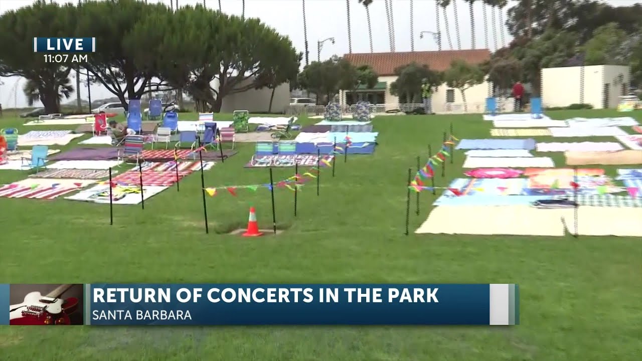 Concerts In The Park Return In Santa Barbara