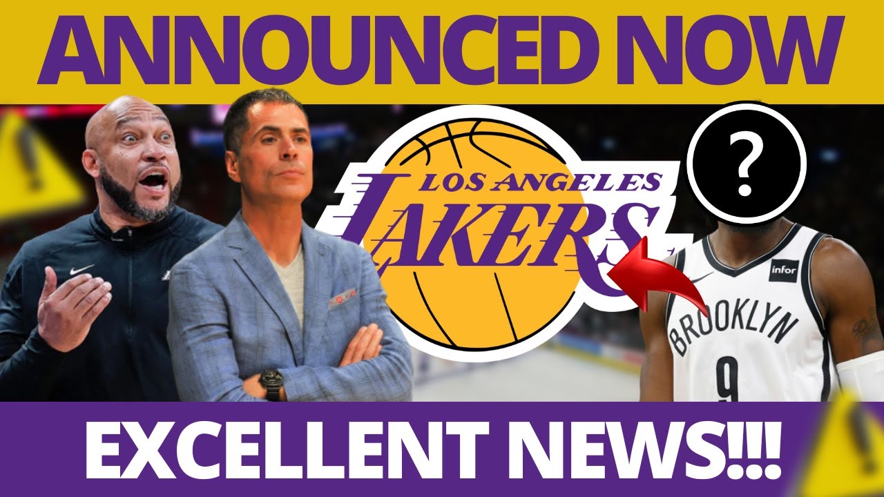 Confirmed Now! Amazing News For Darvin Ham! Los Angeles Lakers News