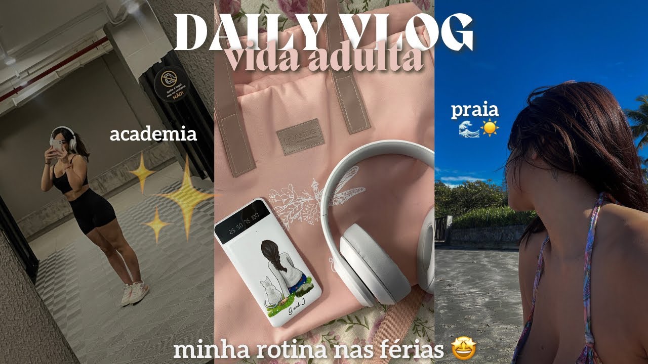 Daily Vlog: Minha Vida Adulta Viagem Trabalhos