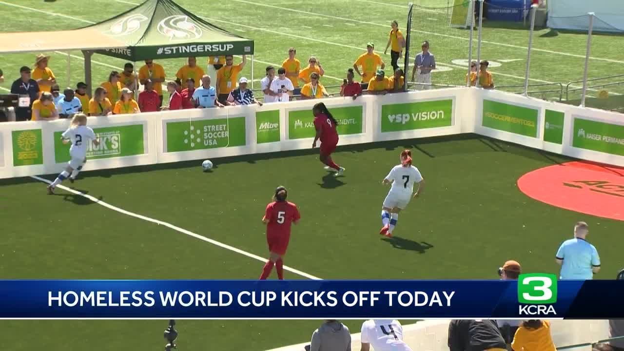 Dont Look At Homeless People In A Negative Way: Sacramento Based Homeless World Cup Players Re…