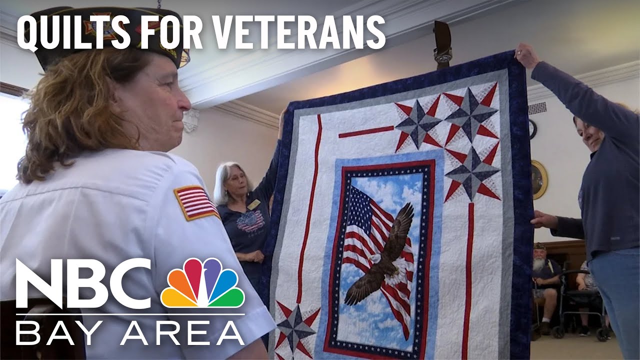 East Bay Group Creates Hundreds Of Quilts Of Valor’ To Honor Veterans
