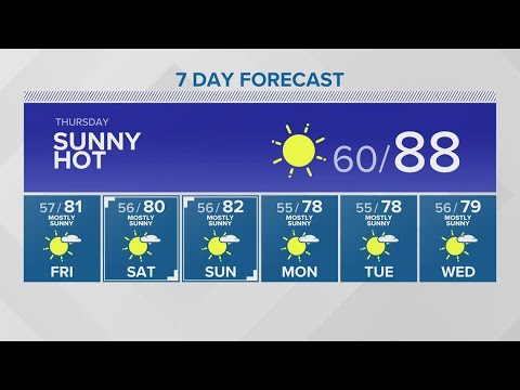 Expect Sunny Hot Conditions For At Least Another Day | King 5 Weather