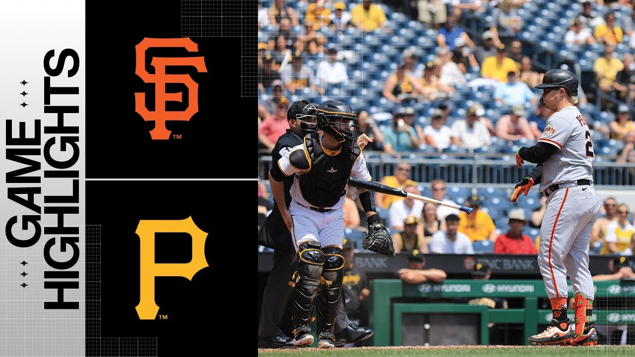 Giants Vs. Pirates Game Highlights (7/16/23) | Mlb Highlights