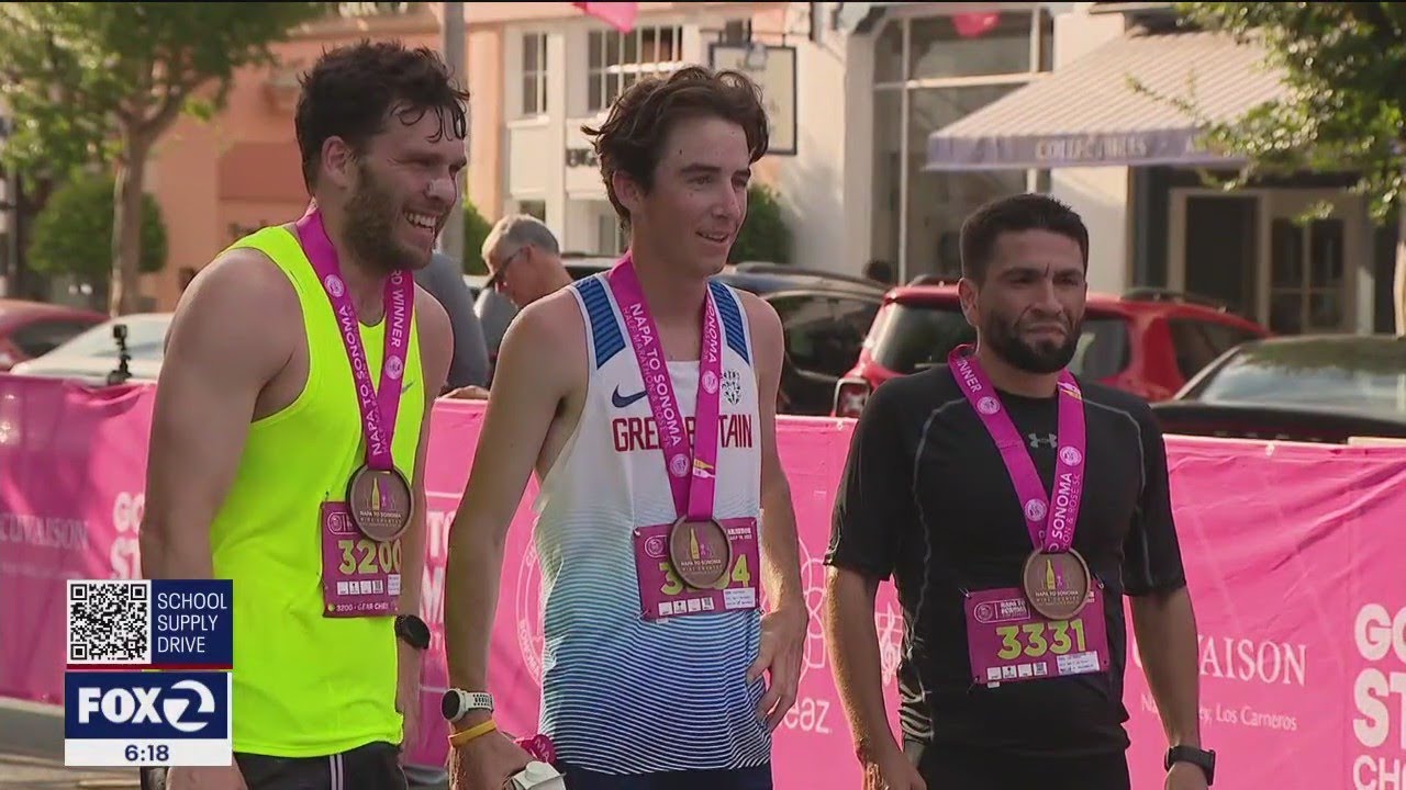 ‘it’s A Little Warmer Than Usual’: 3,000 Runners Brave The Heat For Sonoma Half Marathon