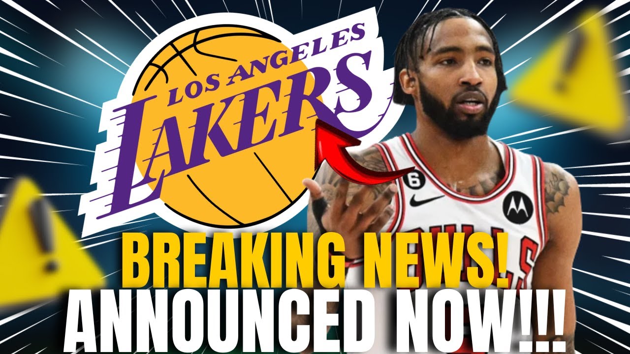 Just Happened! Announced Now! Great News! Los Angeles Lakers News