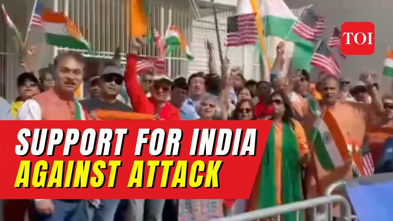 Khalistani Attack On San Francisco Consulate In The Us: Indian Americans Gather In Support Of India