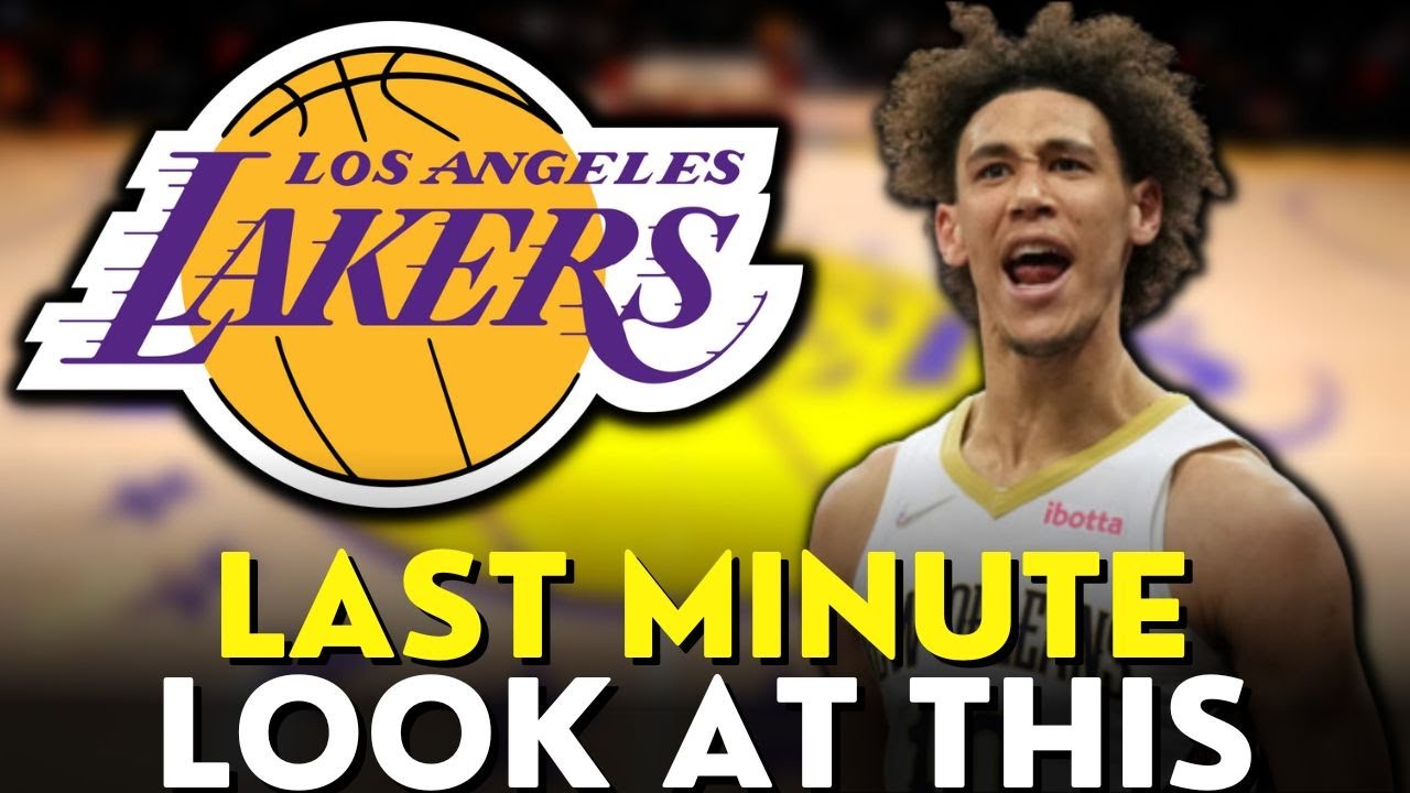 La Last Minute! Look What He Said! Confirmed Now! Lakers Update! Los Angeles Lakers News