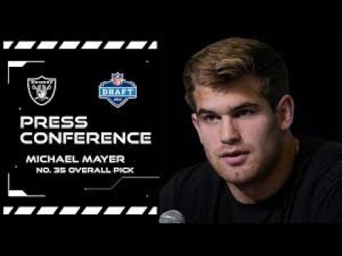 Las Vegas Raiders Draft Pick Michael Mayer Film Review And Analysis