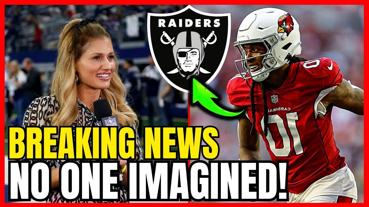 🔥las Vegas Raiders Rumors! Just Happened! Sign Deandre Hopkins? Can Celebrate! News Two Raiders!