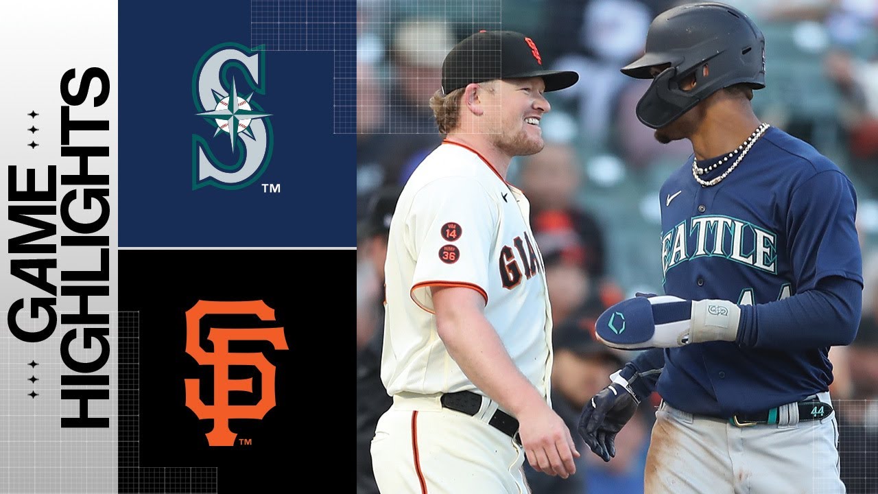 Mariners Vs. Giants Game Highlights (7/3/23) | Mlb Highlights