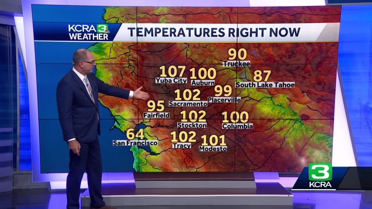 Northern California Reaches Record Temperatures On Sunday