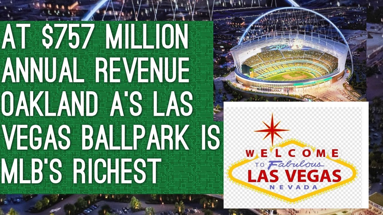 Oakland A’s Las Vegas Ballpark Is Mlb’s Richest At $757 Million Annual Revenue