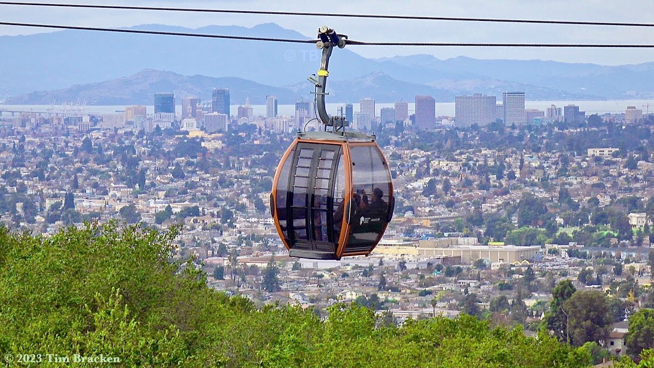 Oakland Zoo Gondolas – With Scenic Views Of Downtown Oakland Mount Tam And The San Francisco Bay