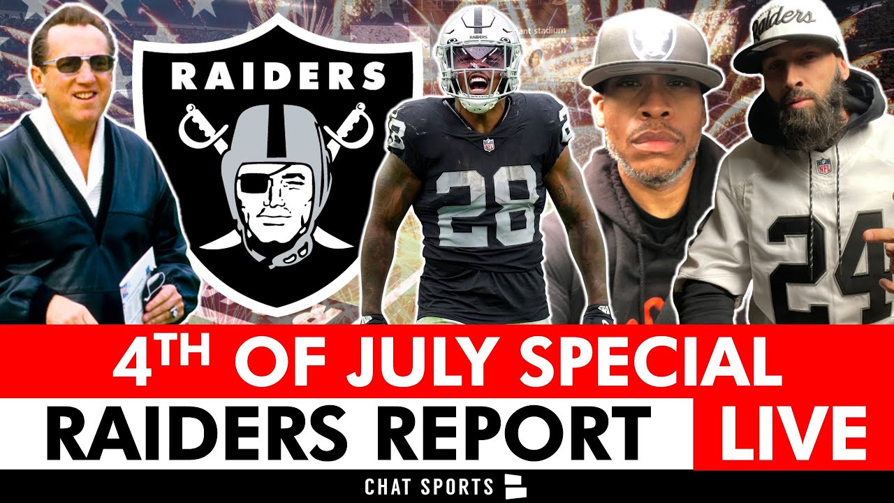 Raiders Rumors LIVE: Josh Jacobs Debate Raiders Training Camp Outlook NFL News | July 4th Special 1 Raiders Rumors Live: Josh Jacobs Debate Raiders Training Camp Outlook Nfl News | July 4th Special
