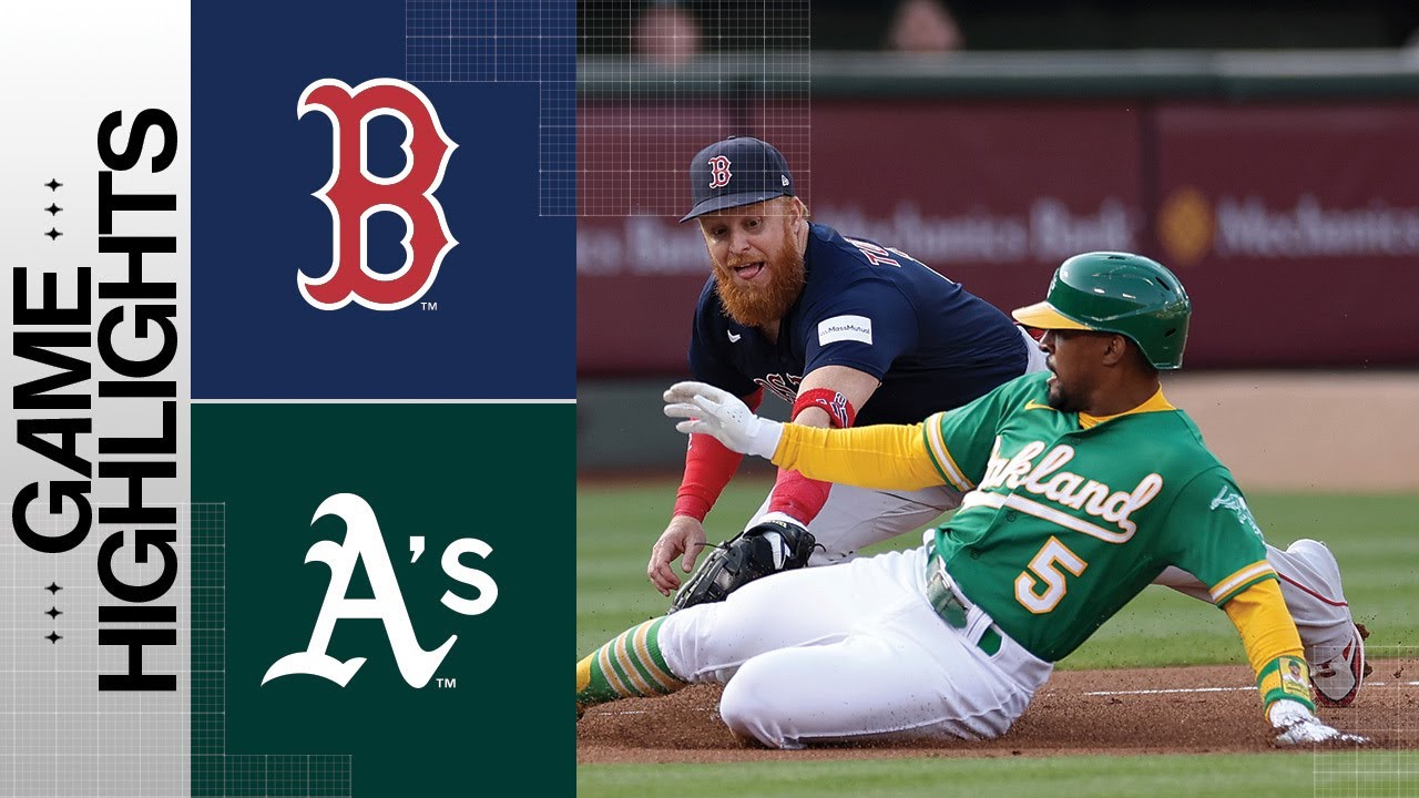 Red Sox Vs. A’s Game Highlights (7/18/23) | Mlb Highlights