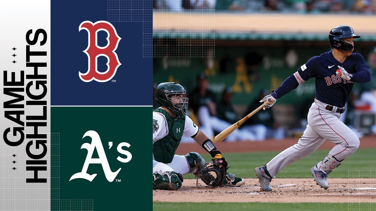 Red Sox Vs. A’s Game Highlights (7/17/23) | Mlb Highlights