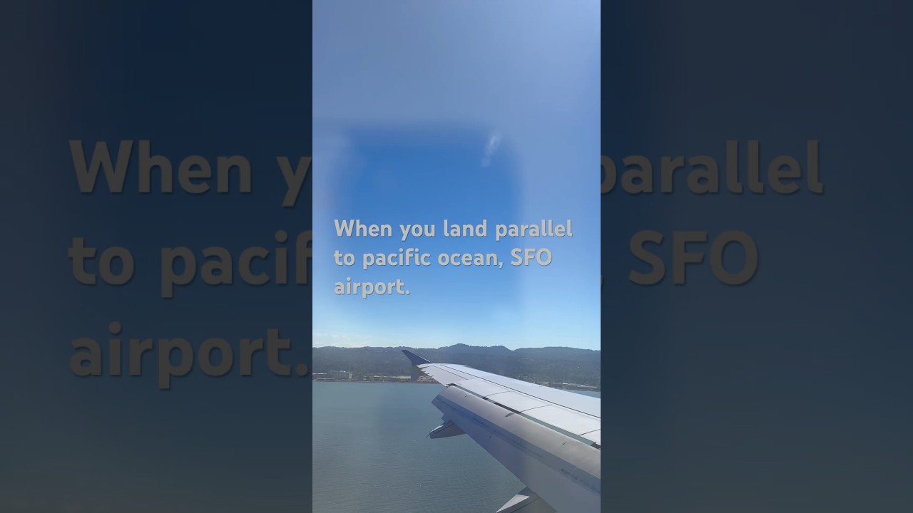 #sanfrancisco #airport #ocean #pacificocean