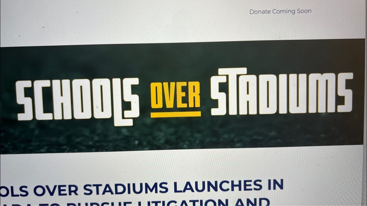 Schools Over Stadiums Website Has Problems Like No Donor Link Or Seo – Oakland As Las Vegas A Go