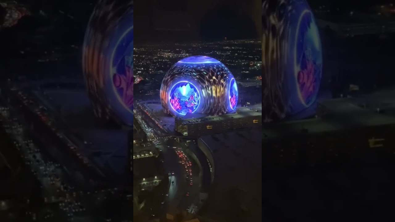 The Las Vegas Skyline Just Got Upgraded With Msg’s Giant ‘sphere’ Video Dome. #(via @mwarchala)