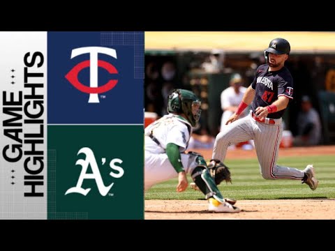 The Twins Sweep The A’s In Oakland! Minnesota Twins Highlights, Versus The Athletics On 7/16/23.￼￼￼